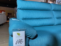 2,5 zits bank, blauw - afbeelding 5 van  5