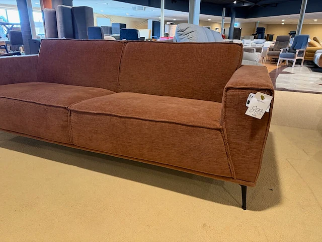 2,5 zits bank, knudsen, licht bruin / taupe - afbeelding 2 van  7