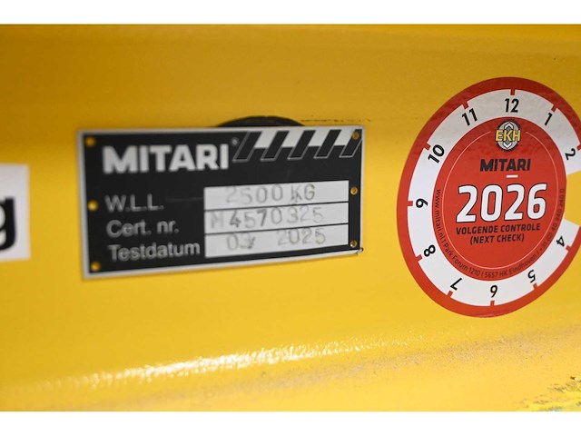 2500kg-300cm hijs evenaar - afbeelding 7 van  7