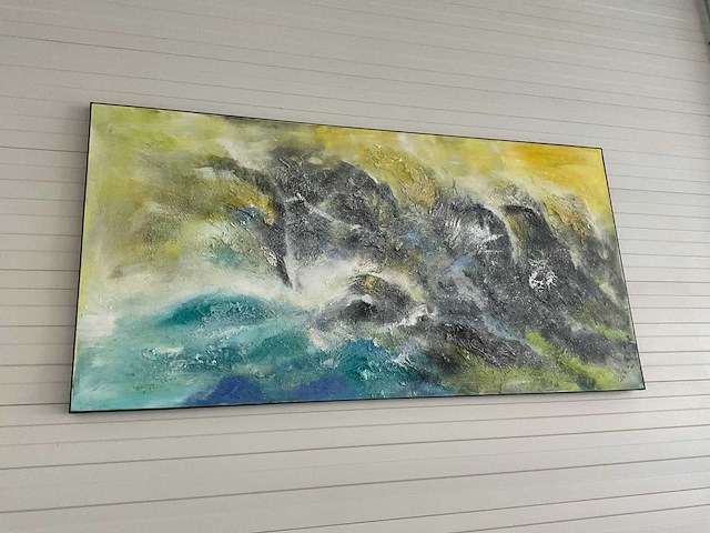 250x123cm canvas schilderij - afbeelding 1 van  1