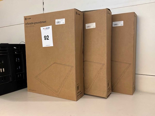 250x450 cm opblaasbaar grondzeil (3x) - afbeelding 2 van  3