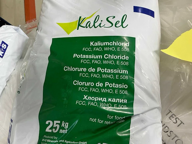 25kg zakken kaliumchloride - afbeelding 2 van  4