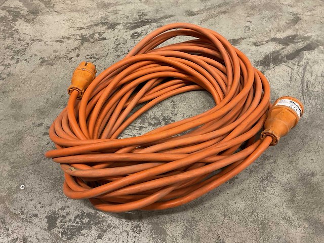 25m 230v verlengkabel - afbeelding 1 van  2