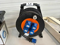 25m verlengkabelhaspel 230v - afbeelding 2 van  3