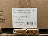 25mm spijker met platte kop (200x) - afbeelding 2 van  4