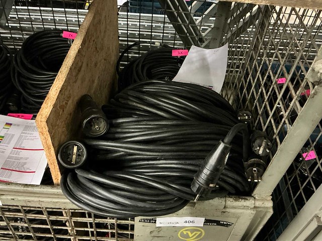 2.5mm2 shuko verlengkabel 20m (17x) - afbeelding 4 van  4