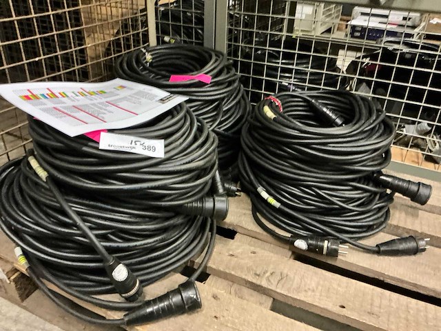 2.5mm2 shuko verlengkabel 25m (15x) - afbeelding 4 van  4