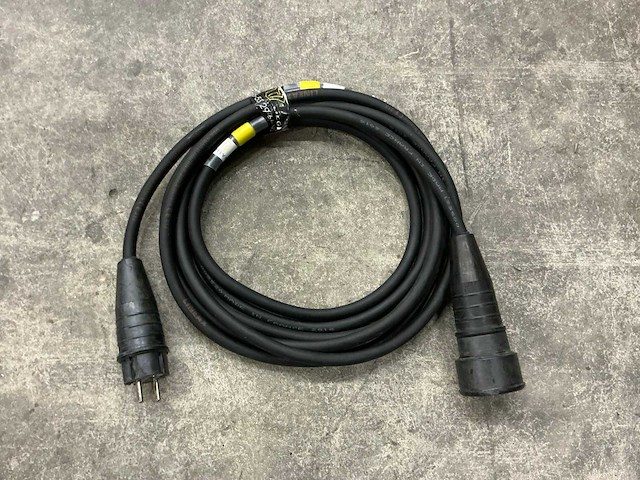 2.5mm2 shuko verlengkabel 5m (57x) - afbeelding 1 van  4