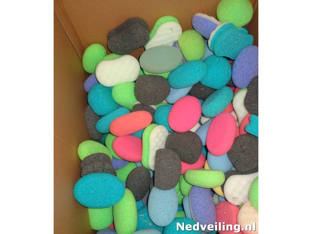 25x badsponsen assorti - afbeelding 2 van  3