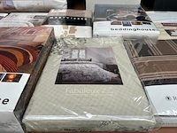 25x dekbed, dekbedovertrekken en hoeslakens w.o. beddinghouse, essenza, vandyck, van der valk - afbeelding 6 van  10