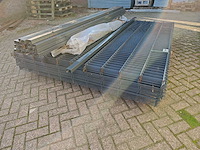25x dubbelstaafs hekwerkpanelen 8 / 6 / 8 - 203 hoog met palen - afbeelding 6 van  11