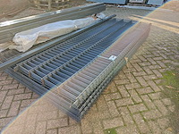 25x dubbelstaafs hekwerkpanelen 8 / 6 / 8 - 203 hoog met palen - afbeelding 7 van  11