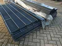 25x dubbelstaafs hekwerkpanelen 8 / 6 / 8 - 203 hoog met palen - afbeelding 8 van  11