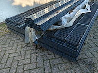 25x dubbelstaafs hekwerkpanelen 8 / 6 / 8 - 203 hoog met palen - afbeelding 9 van  11