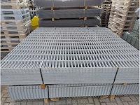 25x heras - 8/6/8 - dubbelstaafs hekwerk gegalvaniseerd 243cm hoog - afbeelding 2 van  6