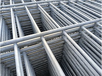 25x heras - 8/6/8 - dubbelstaafs hekwerk gegalvaniseerd 243cm hoog - afbeelding 6 van  6