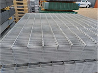 25x heras - 8/6/8 - dubbelstaafs hekwerk gegalvaniseerd 243cm hoog - afbeelding 4 van  8