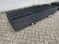 25x heras - 8/6/8 - dubbelstaafs hekwerk - afbeelding 1 van  5