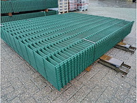 25x heras - dubbelstaafs hekwerk 8/6/8 (25x) 2,03m groen - afbeelding 1 van  9
