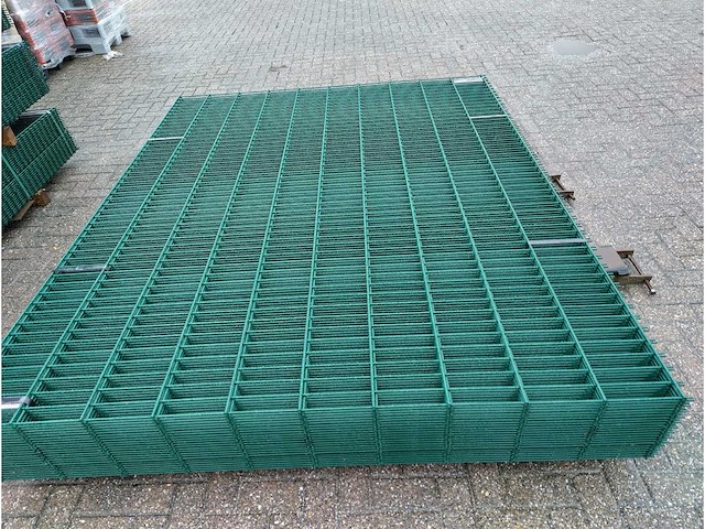 25x heras - dubbelstaafs hekwerk 8/6/8 (25x) 2,03m groen - afbeelding 7 van  9