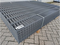 25x heras - hekwerk dubbelstaafs 8/6/8 -2030mm hoog 2024 - afbeelding 1 van  7
