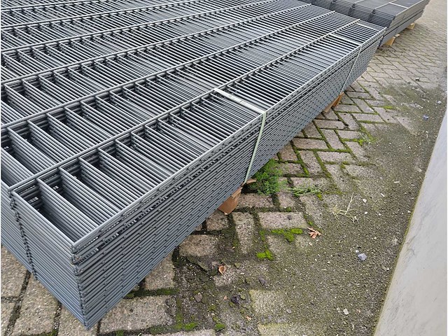 25x heras - hekwerk dubbelstaafs 8/6/8 -2030mm hoog 2024 - afbeelding 4 van  7