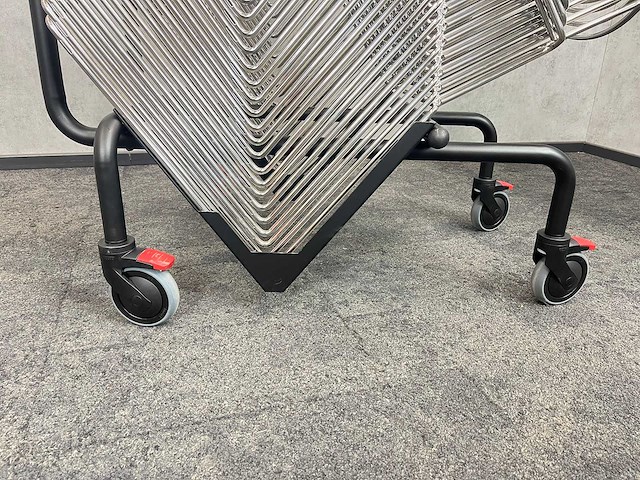 25x markant pep - nestelbare stoel met trolley - ongebruikt - afbeelding 6 van  24