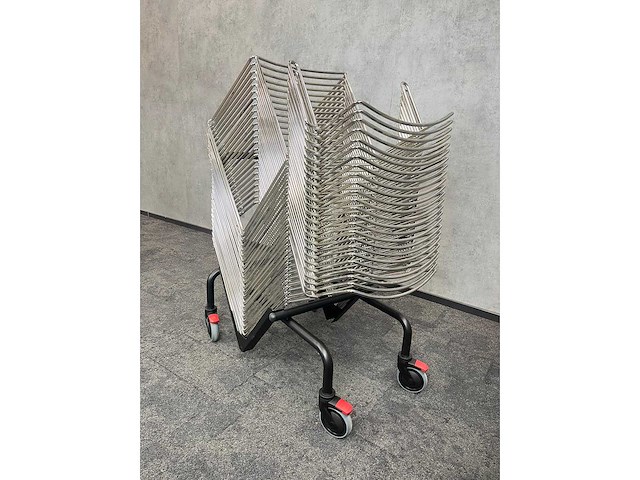25x markant pep - nestelbare stoel met trolley - ongebruikt - afbeelding 7 van  24