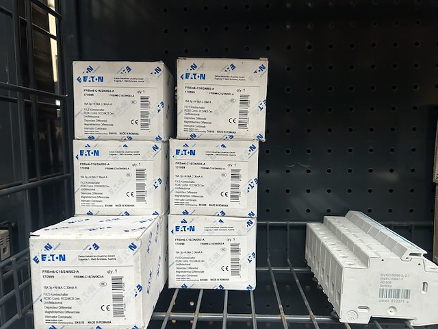 25x meterkast zekeringhouders w.o. aardlekautomaat w.o. hager, siemens - afbeelding 2 van  9