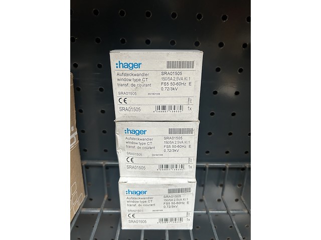 25x meterkast zekeringhouders w.o. aardlekautomaat w.o. hager, siemens - afbeelding 7 van  9