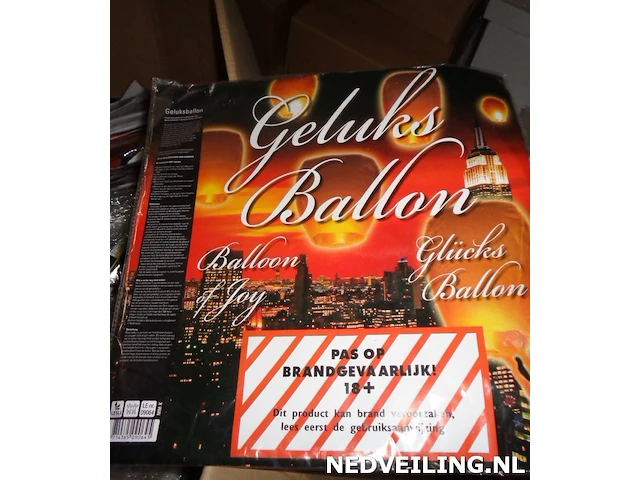 25x wens / geluksballon - afbeelding 2 van  3