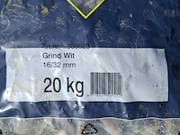 25x zak grind a 20 kg gardenlux, wit - afbeelding 3 van  9