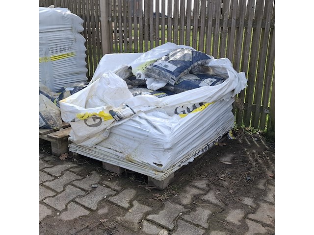 25x zak grind a 20 kg gardenlux, wit - afbeelding 4 van  9