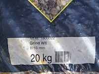 25x zak grind a 20 kg gardenlux, wit - afbeelding 9 van  9