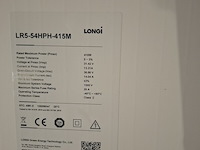 25x zonnepaneel longi, lr5-54hph-415m - afbeelding 4 van  4