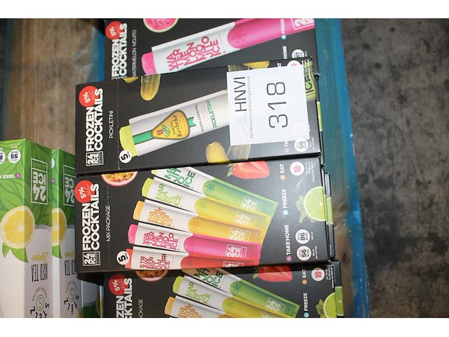 26 dozen frozen cocktails 24ice in diverse smaken. 130 ijsco's. - afbeelding 2 van  4