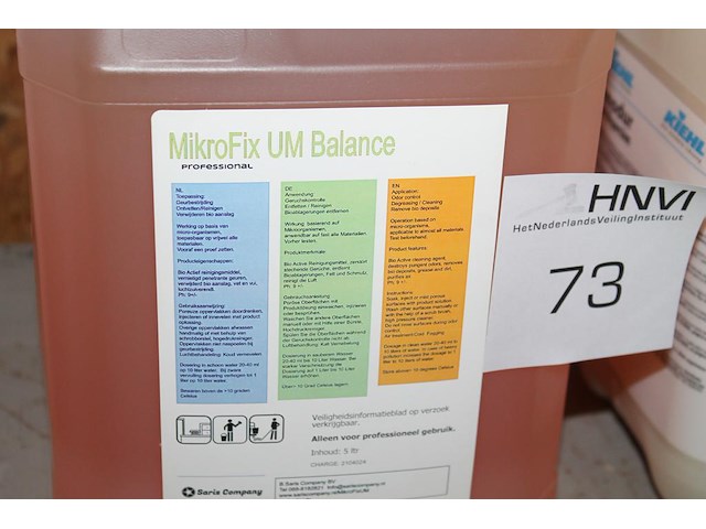 26 jerrycans a 5l microfix um balance saris company. - afbeelding 3 van  3