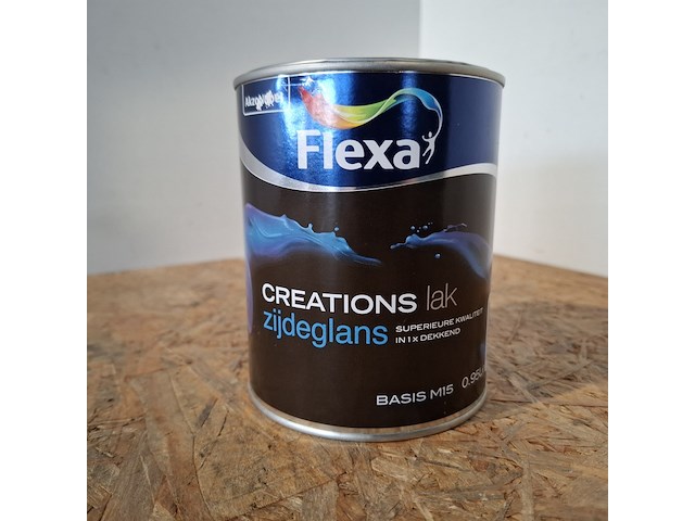 26 liter zijdeglanslak, flexa, ral 9016 - afbeelding 3 van  6