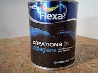 26 liter zijdeglanslak, flexa, ral 9016 - afbeelding 3 van  6