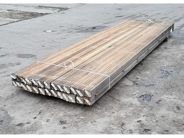 26 x kapur palen 68 x 68 mm, lengte 305 cm - afbeelding 3 van  5