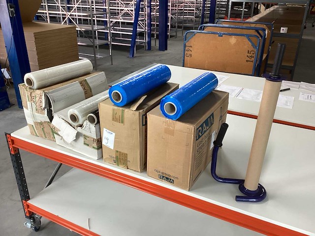 (26x) stretchfolierol / insealfolie + foliehouder - afbeelding 2 van  3