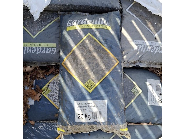 26x zak ardenner split a 20 kg gardenlux, grijs - afbeelding 1 van  5