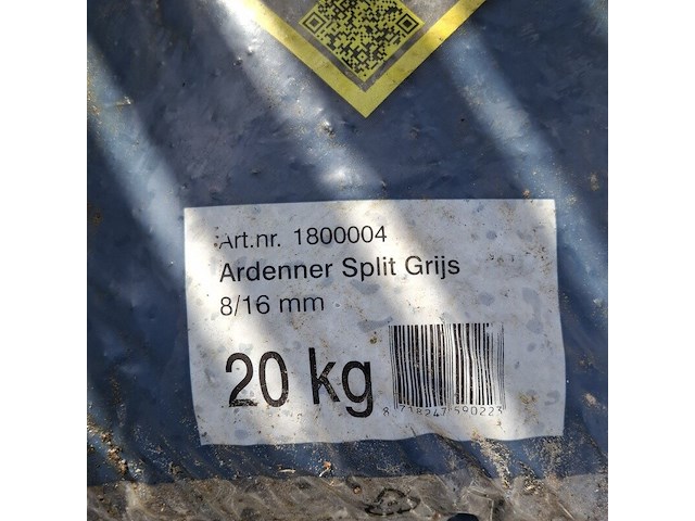 26x zak ardenner split a 20 kg gardenlux, grijs - afbeelding 3 van  5