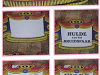 27 borden diverse opdrukken - afbeelding 3 van  5