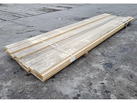 27 x afrikaans eiken 30 x 130 mm, lengte 365 cm - afbeelding 2 van  4