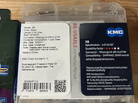 27x fietsaccessoires w.o. fietsketting, verlichting w.o. kmc, axa, sigma - afbeelding 10 van  10
