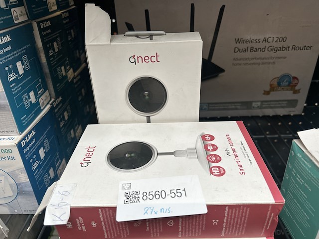 27x partij elektronica w.o. smart indoor camera w.o. qnect - afbeelding 4 van  7