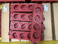 27x stekkerblok 4-voudig bachmann - afbeelding 2 van  5