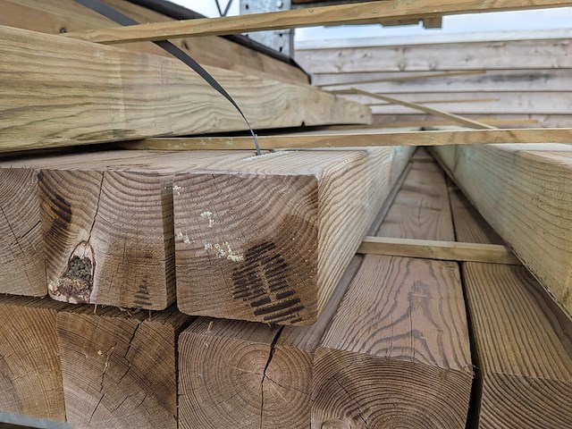 27x tuinpaal grenen - afbeelding 4 van  5