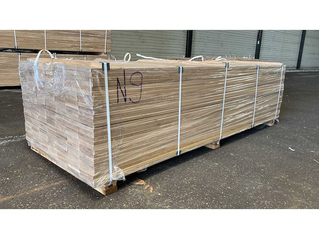 280cm - geschaafd - eiken, europees (98x) - afbeelding 2 van  9